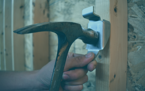Stud Hugger Drywall hanging tool